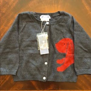 Jacadi Baby Boy Grey Cardigan